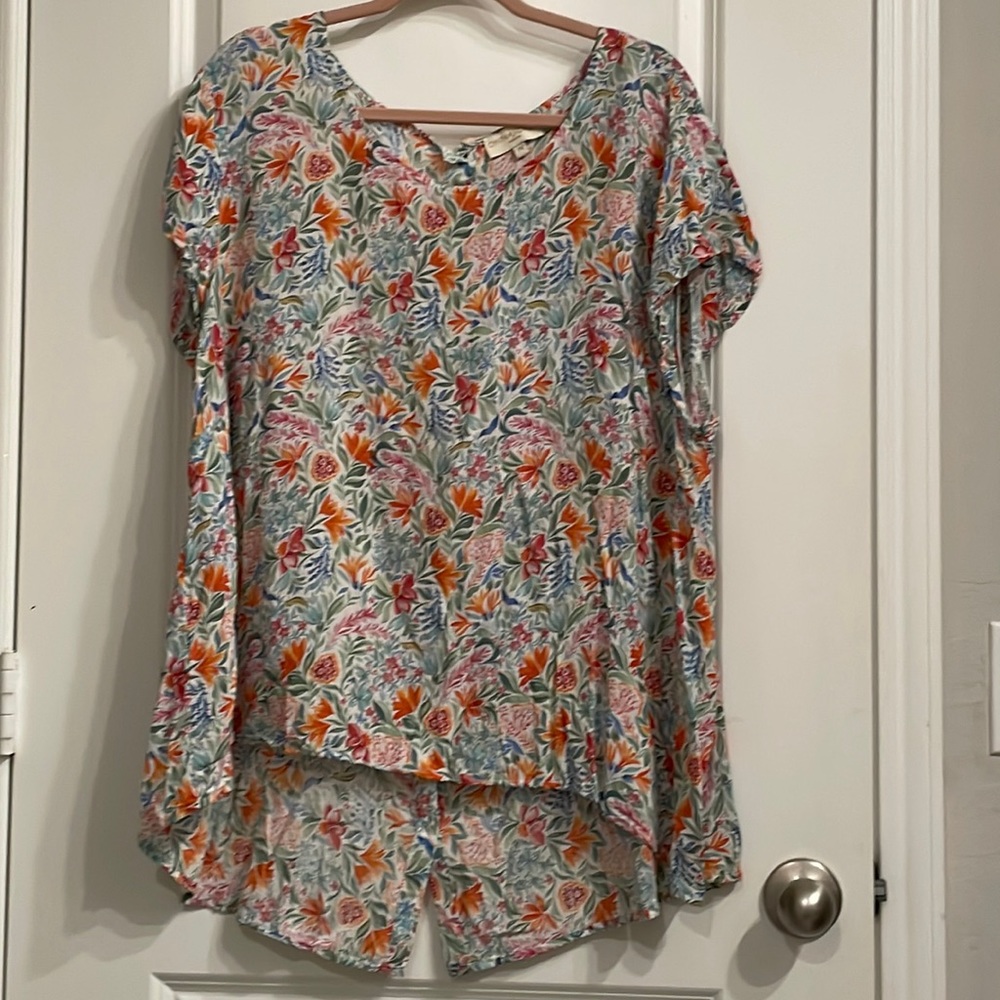 Cynthia Rowley Woman hi/lo blouse